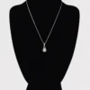 Collar de Plata 925 - Gota Entrelazada Plateada