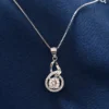 Collar de Plata 925 - Gota Entrelazada Plateada