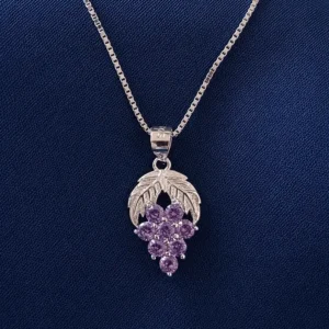 Collar de Plata 925 - Racimo de Uvas